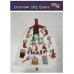 Crochet Top Hand Towel / Tea Towel -  Bloom Where You're Planted Crochet Top Hand Towel / Tea Towel -  Bloom Where You're Planted
